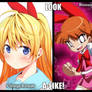Blossom is Chitoge?