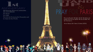 Paris Terror attacks 1st Anniversary collab.