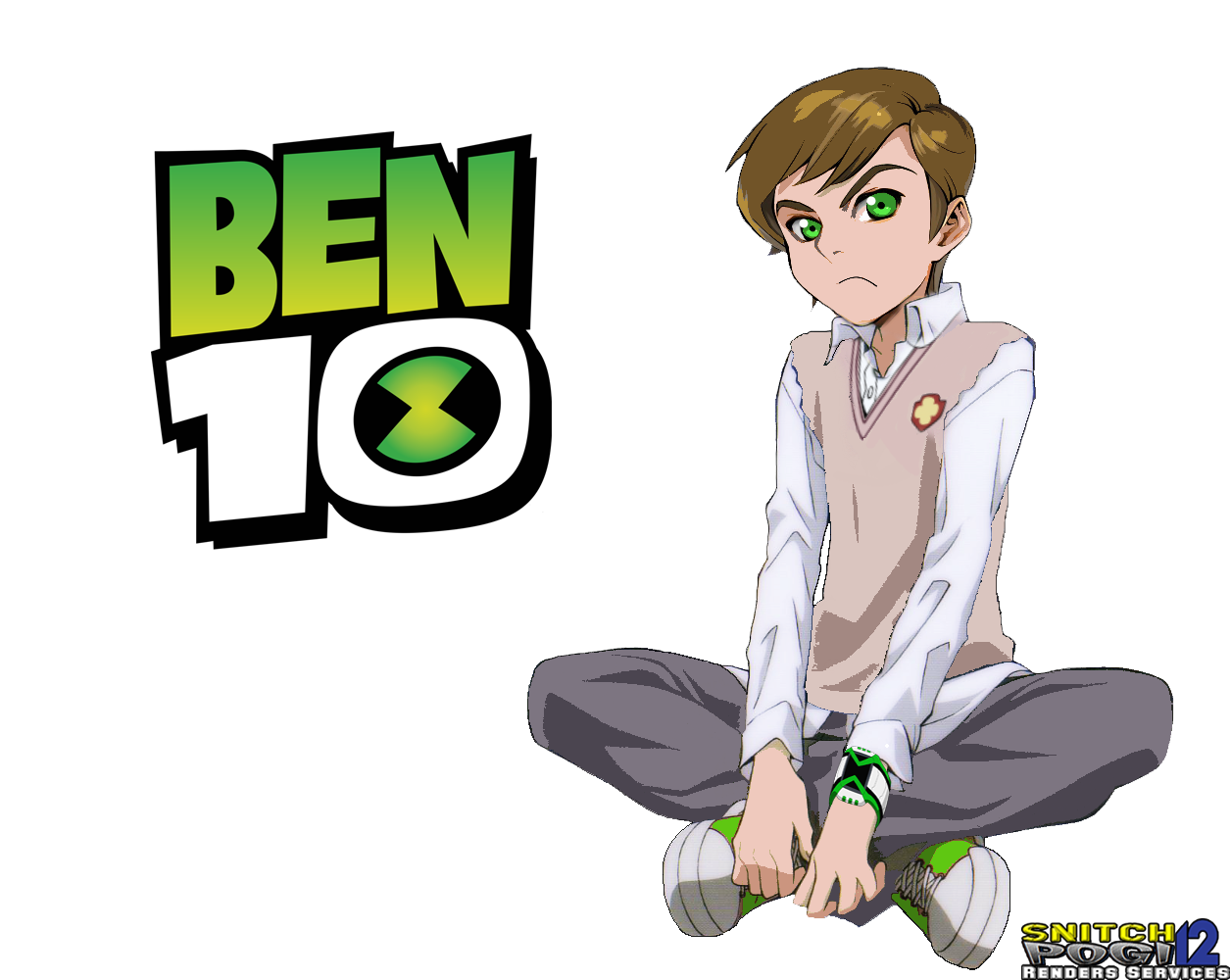 Ben 10 AF Team Tennyson Render PNG by seanscreations1 on DeviantArt