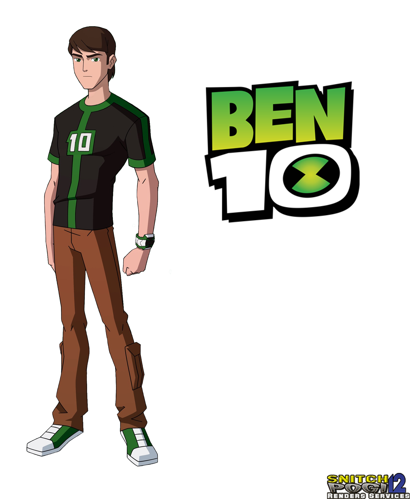 Ben 10 Alien Force Ben Tennyson Render PNG by seanscreations1 on