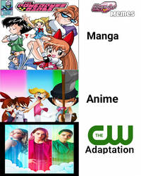 Powerpuff Girls D: the CW adaptation by snitchpogi12