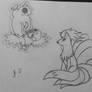 Pokemon Drawings - Ninetales