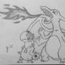 Pokemon Drawings - Charizard