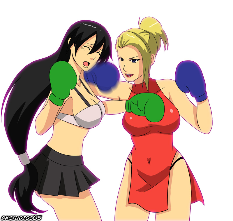 Scarlet Vs Tifa 8 COMMISSION