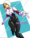 Spider Gwen COMMISSION by DKSTUDIOS05