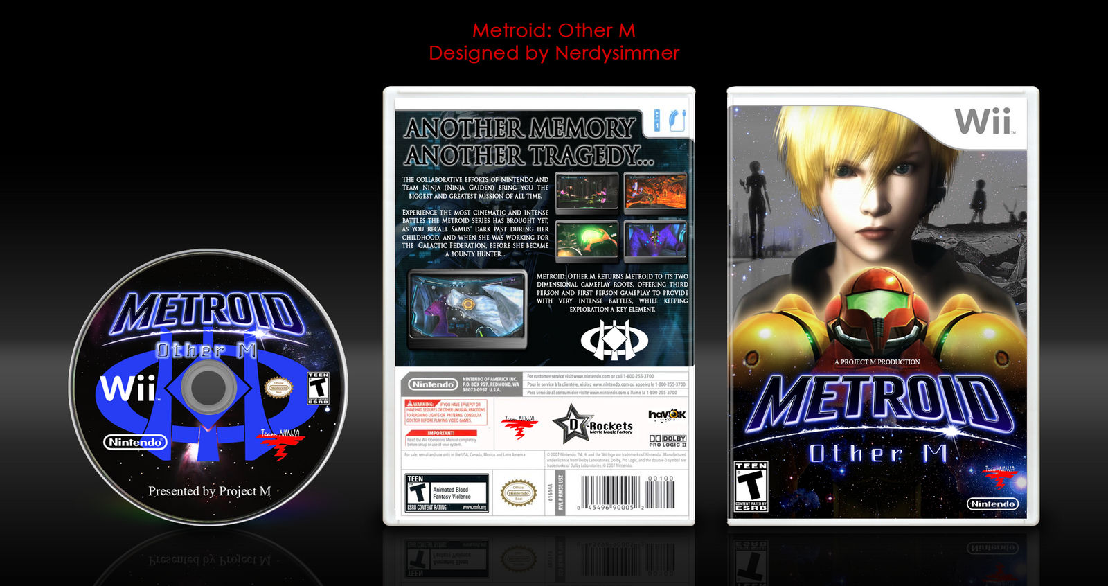 Metroid Other M Boxart