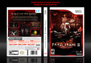 Fatal Frame II Crimson Butterfly Wii Edition Cover