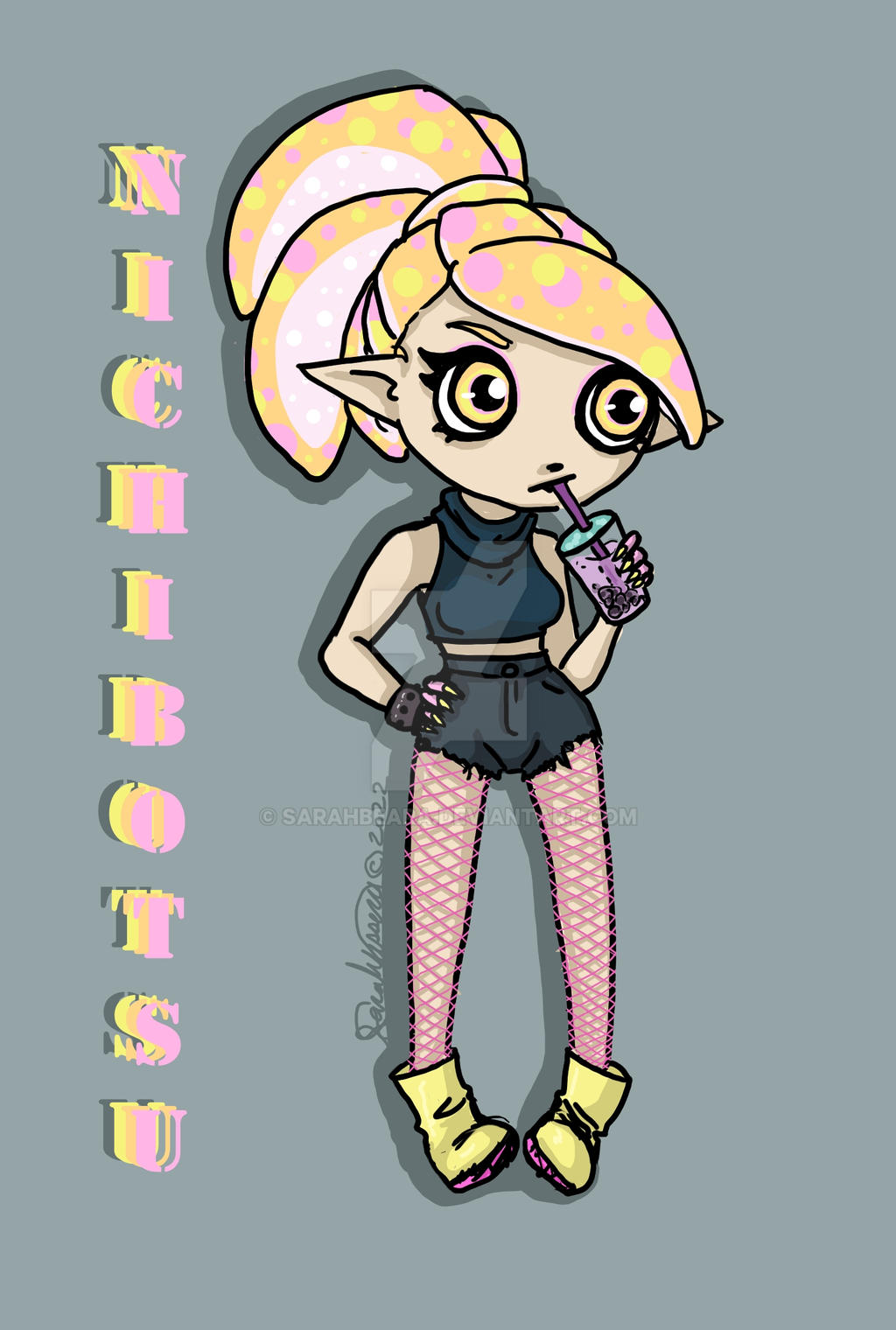 Splatoon Oc by sarahbeara on DeviantArt