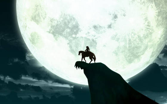 LINK AND THE MOON