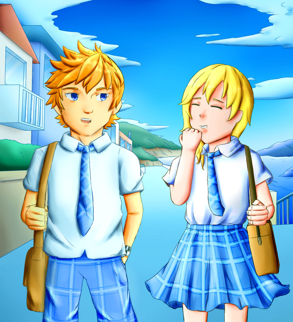 Namine Roxas Gift Roxas and Namine by LeLumy on DeviantArt