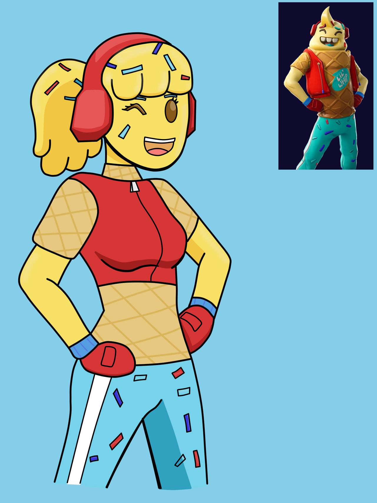 Lil Whip Female Counterpart by Yukanur on DeviantArt