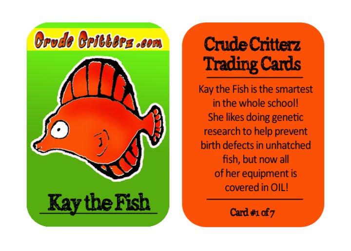 Crude Critterz Trading Cards