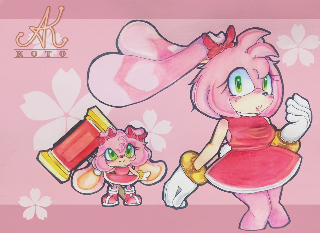 Deviantart Amy The Rabbit Bunny Amy Rose by StarlysAlice on DeviantArt