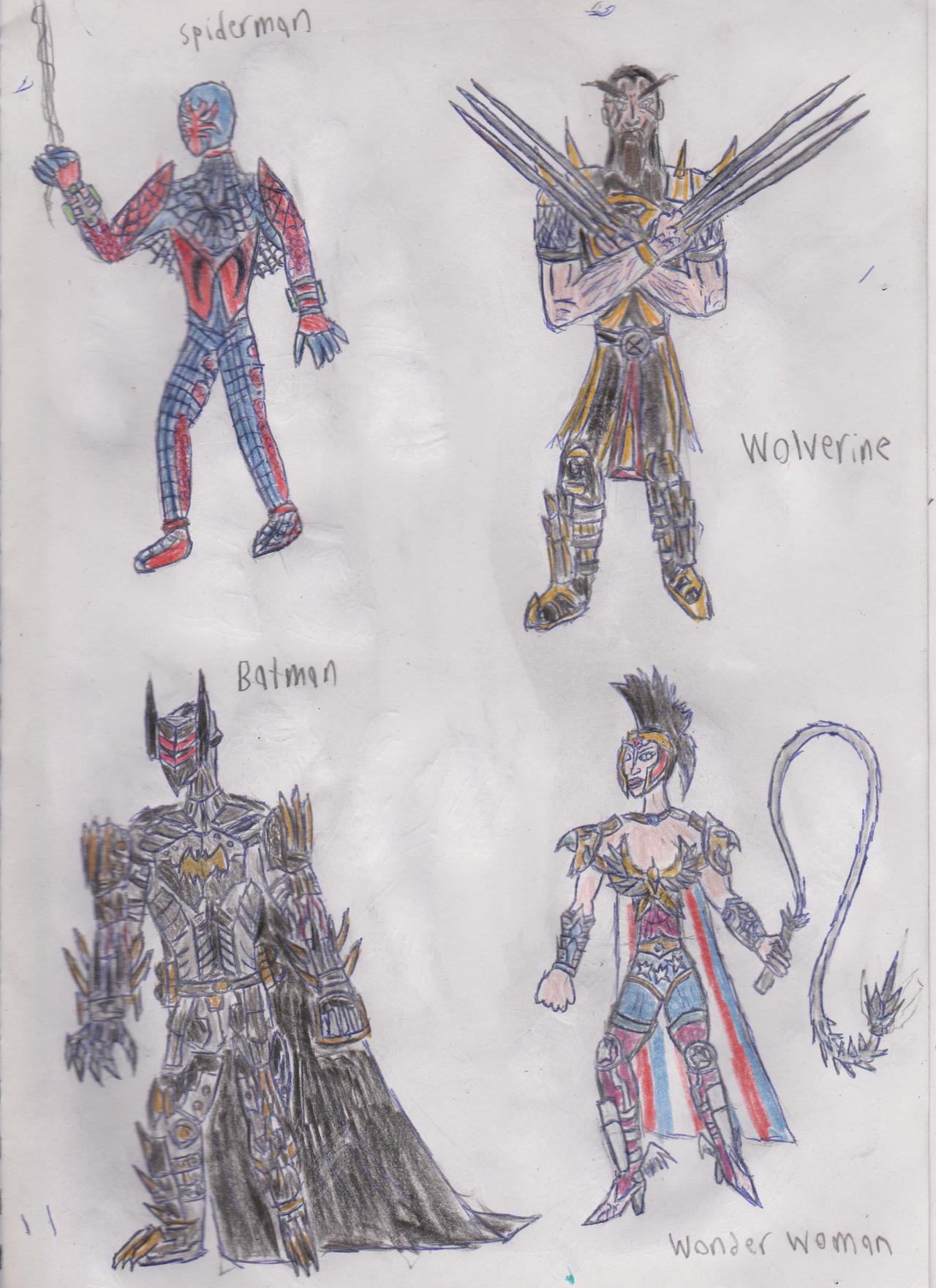 Superhero Redesigns By The Future1 On Deviantart Superhero Redesigns By The Future1 On Deviantart