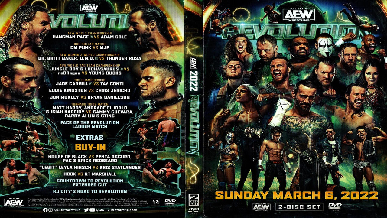 AEW Revolution 2022 cover by carrascoed1616 on DeviantArt