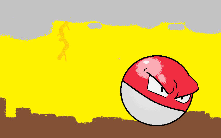 Voltorb by MomoitoPiernasCortas on DeviantArt