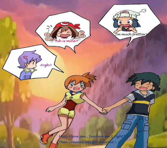 pokemon ash and misty