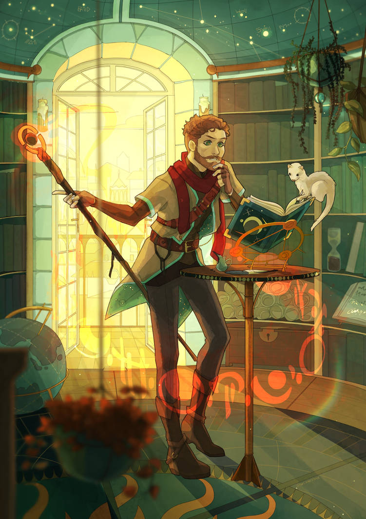 Wizards Study by SixofClovers on DeviantArt