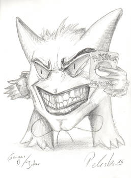 Gengar as the Joker