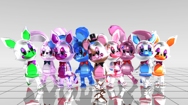 Funtime squad by DesertRosePetals on DeviantArt