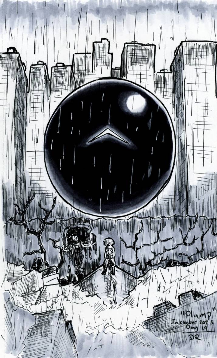 Plump - Inktober 2023, Day Nineteen