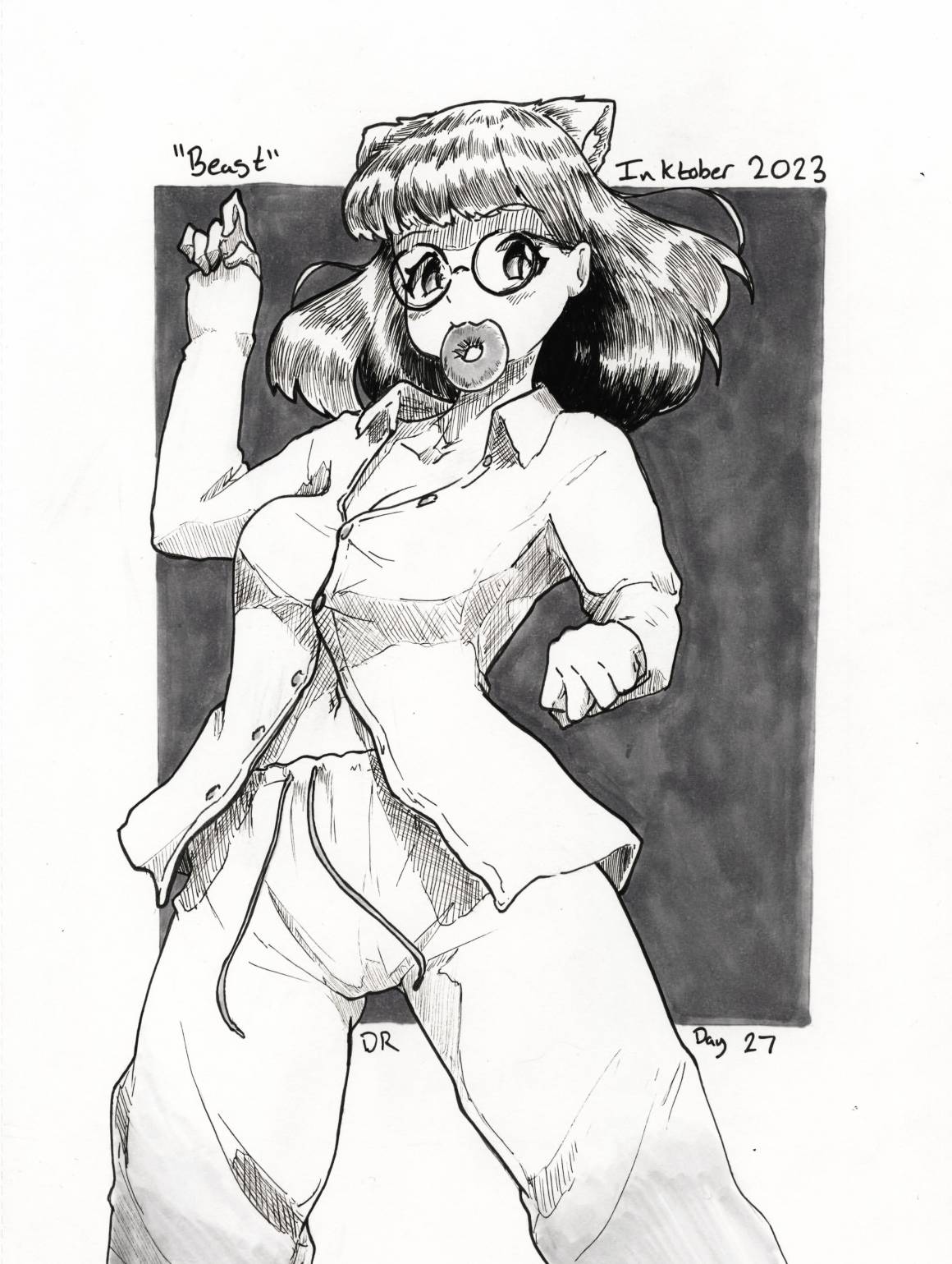 Beast -Inktober 2023, Day Twenty-Seven