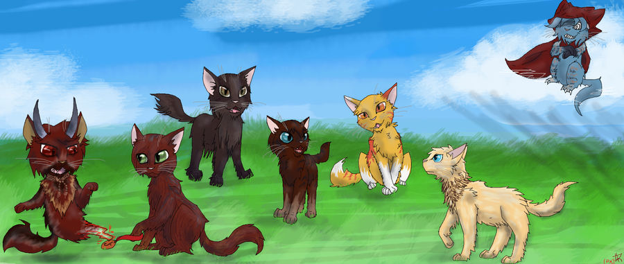 Color Blind cats by Alopiidae