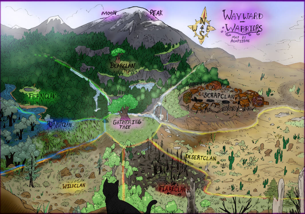Wayward Warriors Map