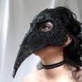 Raven masquerade mask