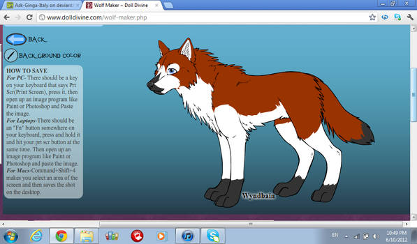 wolf maker me!