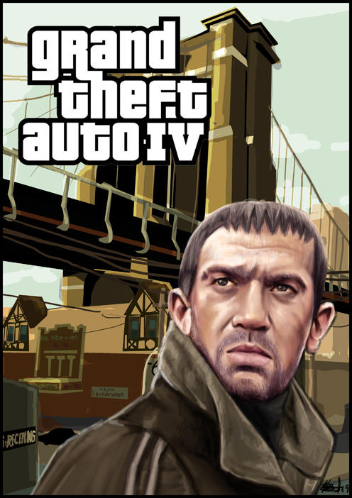 NIKO BELLIC by amirulhafiz on DeviantArt  Grand theft auto series, Grand  theft auto 4, Grand theft auto artwork