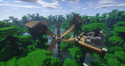 Minecraft: Jungle Treehouse