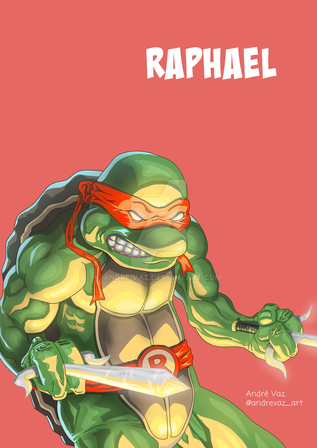 Tmnt Name Font Raphael Raphael from TMNT by Andre-VAZ on DeviantArt