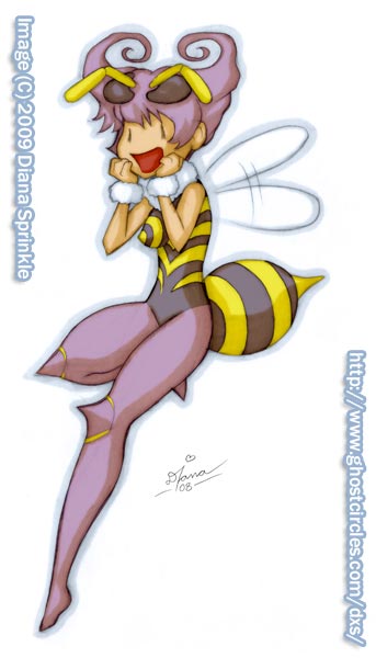 Darkstalkers Q-bee test image