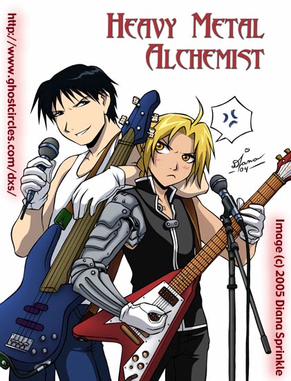 Heavy Metal Alchemist, ROCK by amegoddess