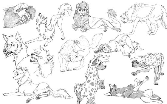 Character Sketch Page Favorites