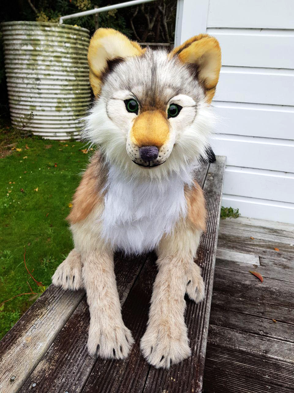 Giant 2024 wolf teddy