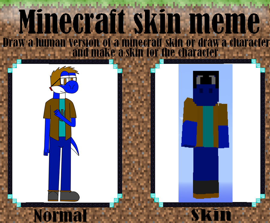 Mincraft Skin Meme Gamer