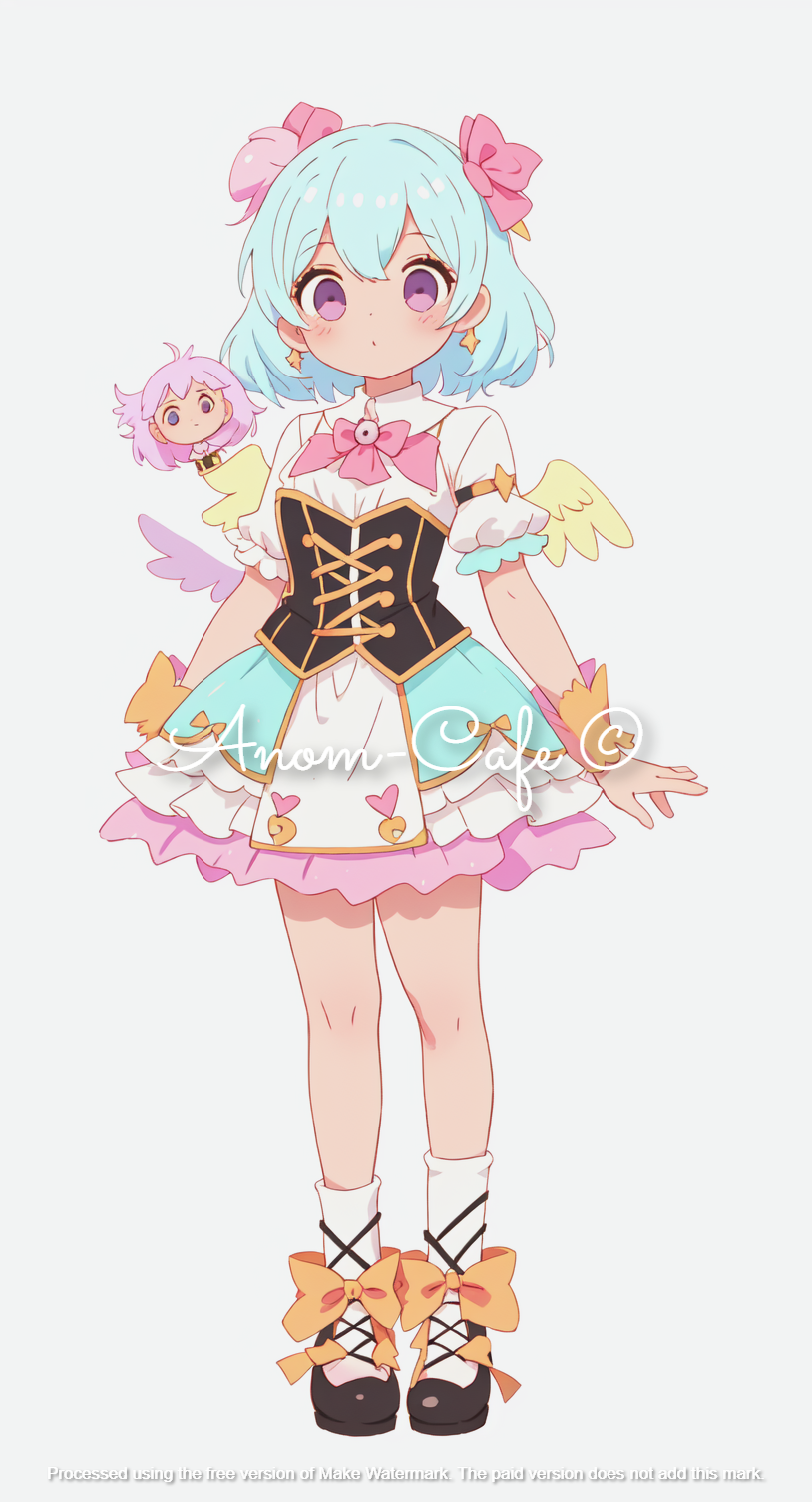 [CLOSED] ADOPT #17: Character - Pastel Angel Girl