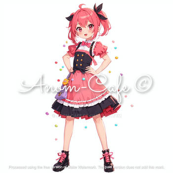 [OPEN] ADOPT #127: Character - Pink Lolita Girl