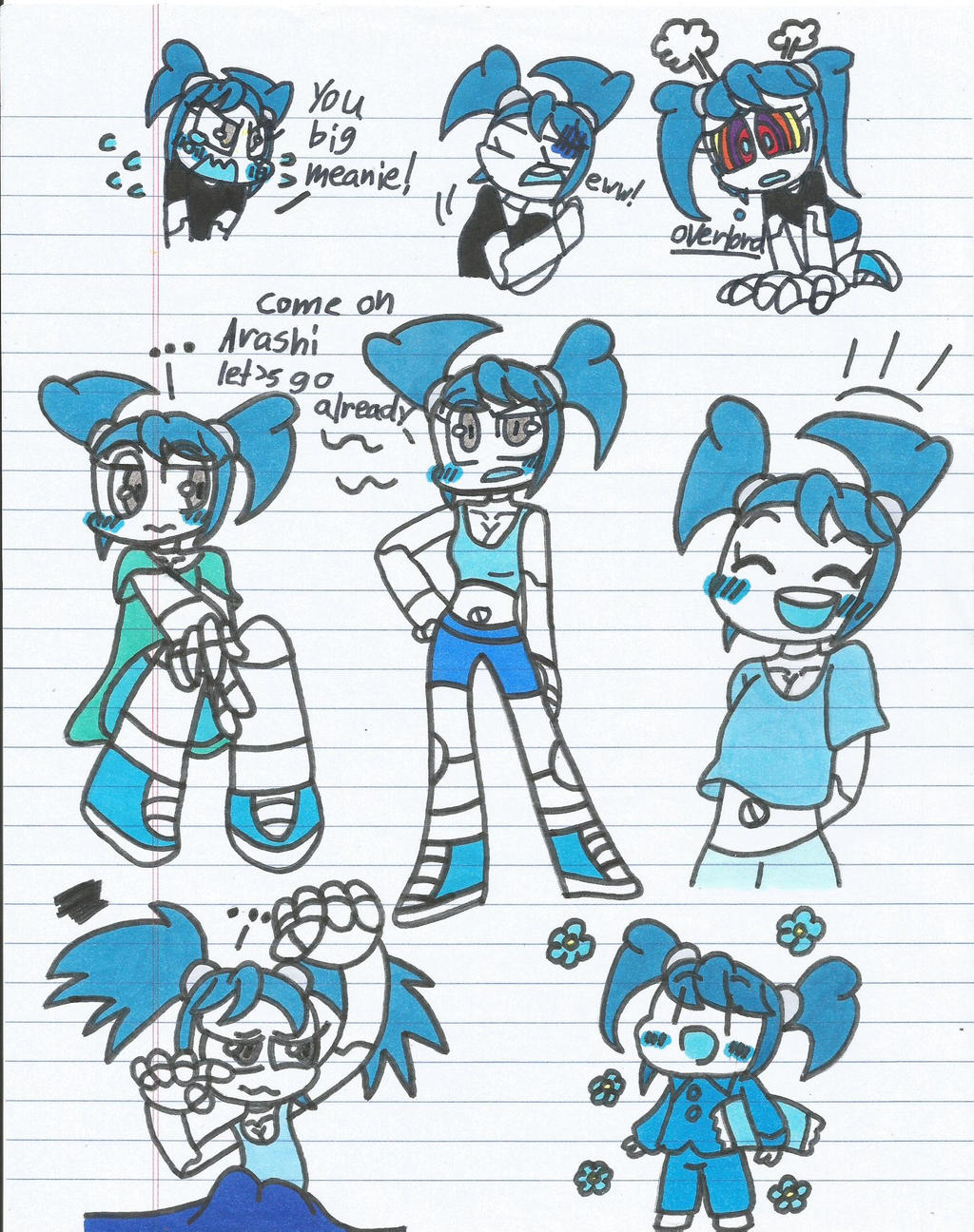 Random Jenny Drawings 10 by shawnventura on DeviantArt