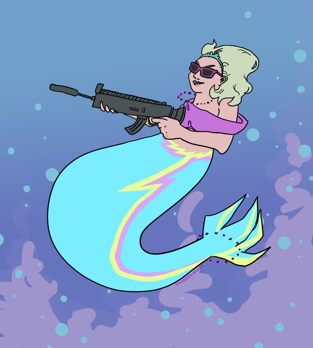 Fortnite mermaid by VanessaCake on DeviantArt