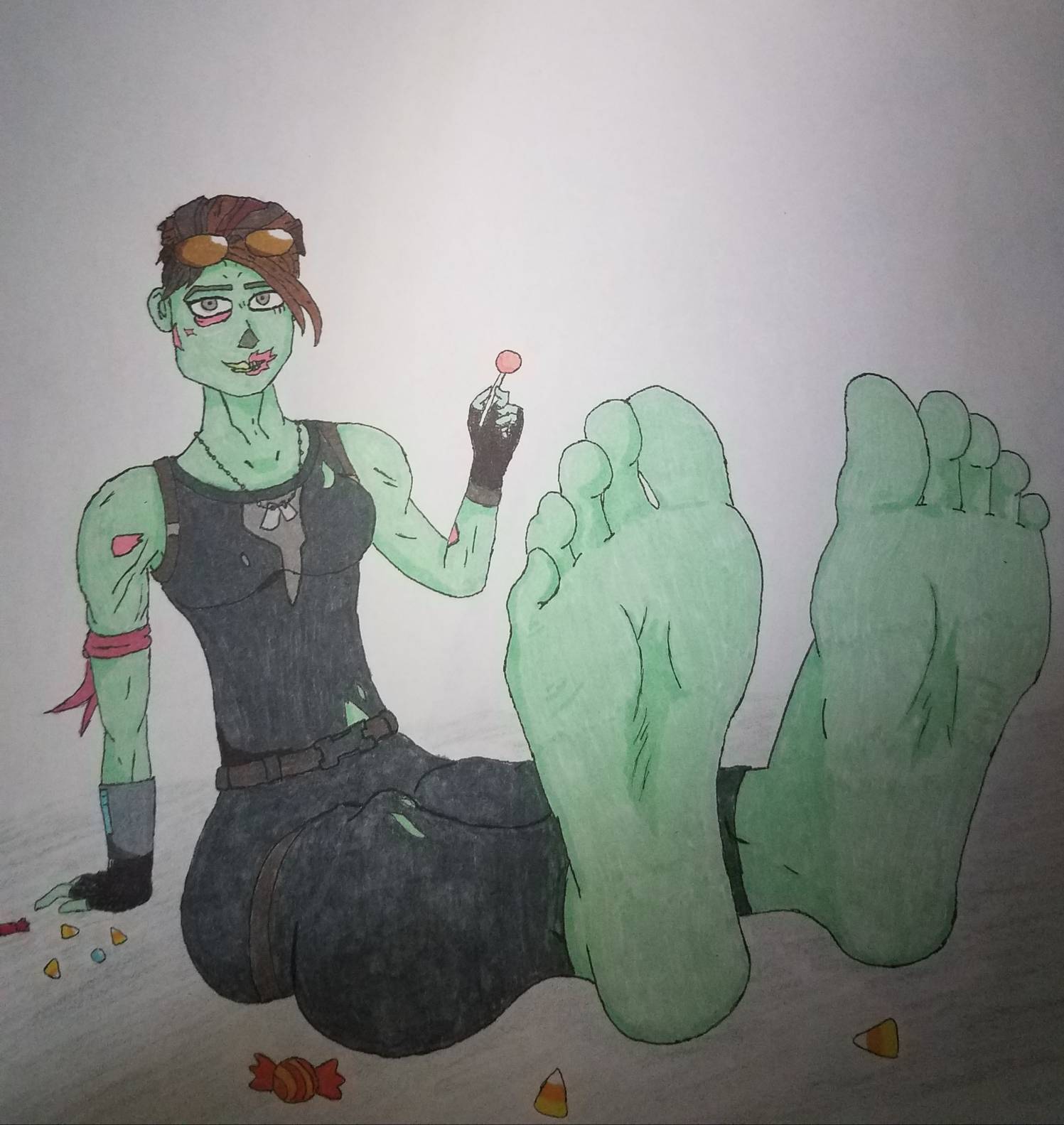 Fortnite Ghoul Trooper soles by fiber7 on DeviantArt
