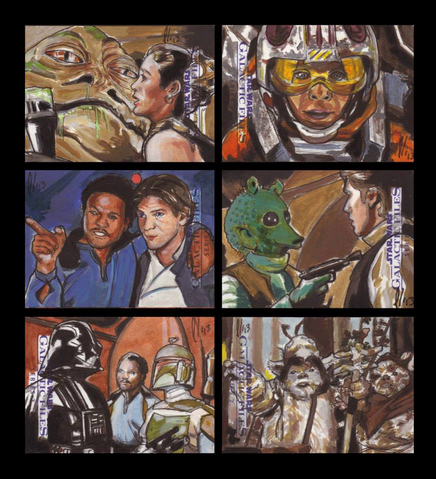 Lee Lightfoot Star Wars Galactic Files Cards