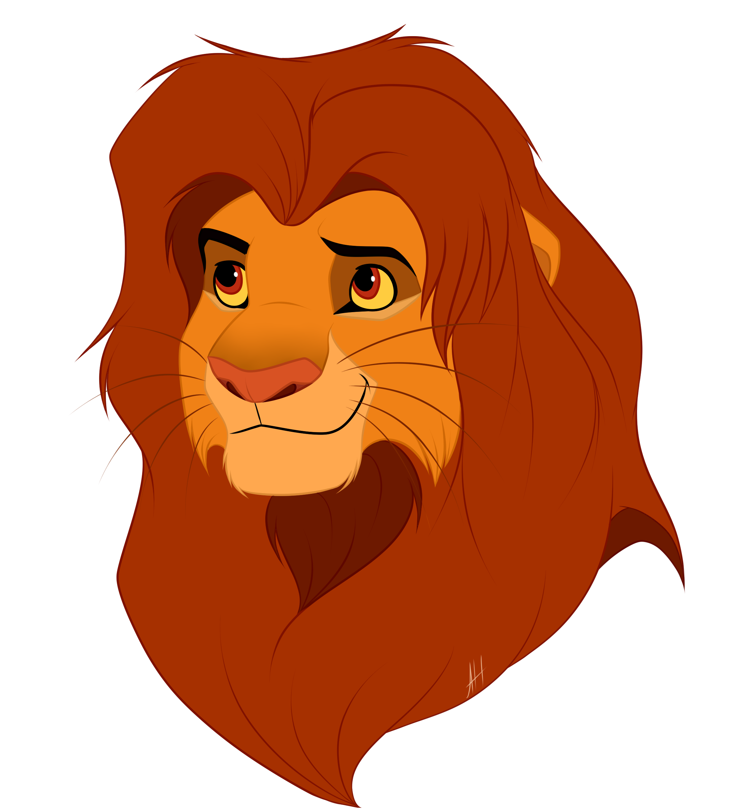 Simba by AlfredHawk on DeviantArt