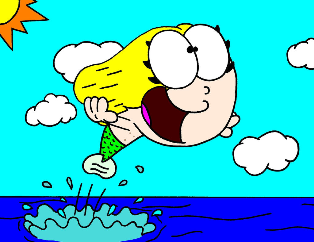 Mermaid Jumpy Mermaid Jump by AxelGripp on DeviantArt