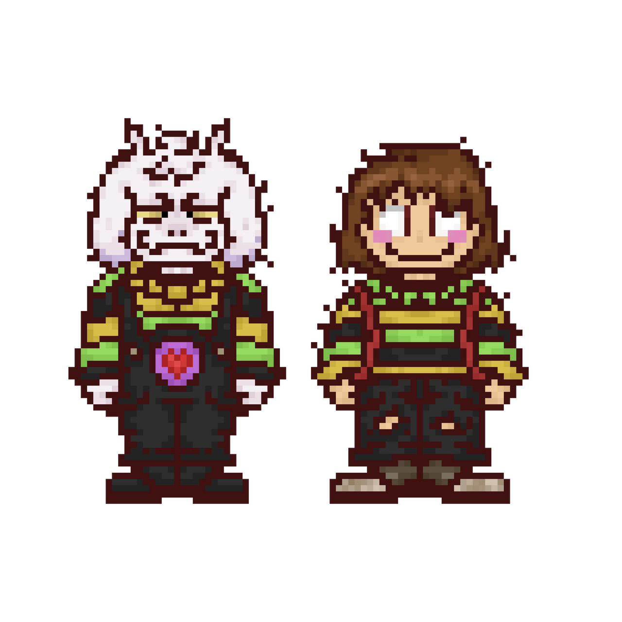 Pixilart - Chara UNDERTALE by Goldenflame2143