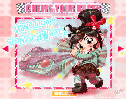 Vanellope Von Schweetz I Chews You!