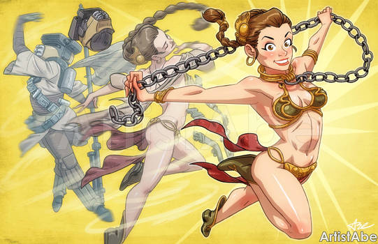 Slave Leia Transformation