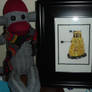 Dalek + Sock Monkey